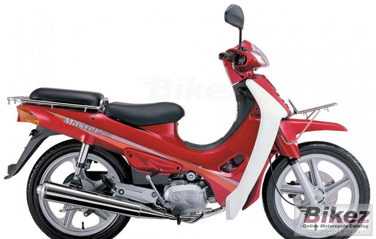 Big Hyosung kr110 picture and wallpaper from Bikez.com